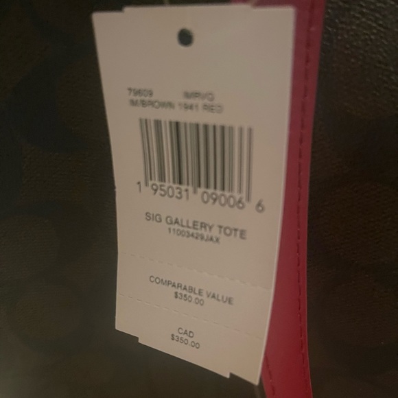 NWT Authentic Coach Bag - Picture 2 of 6